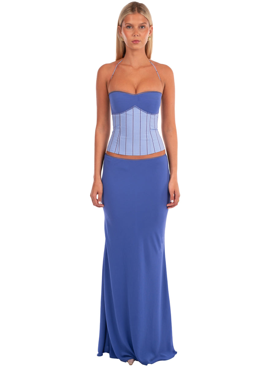 Angelina Maxi Skirt | Bluebell