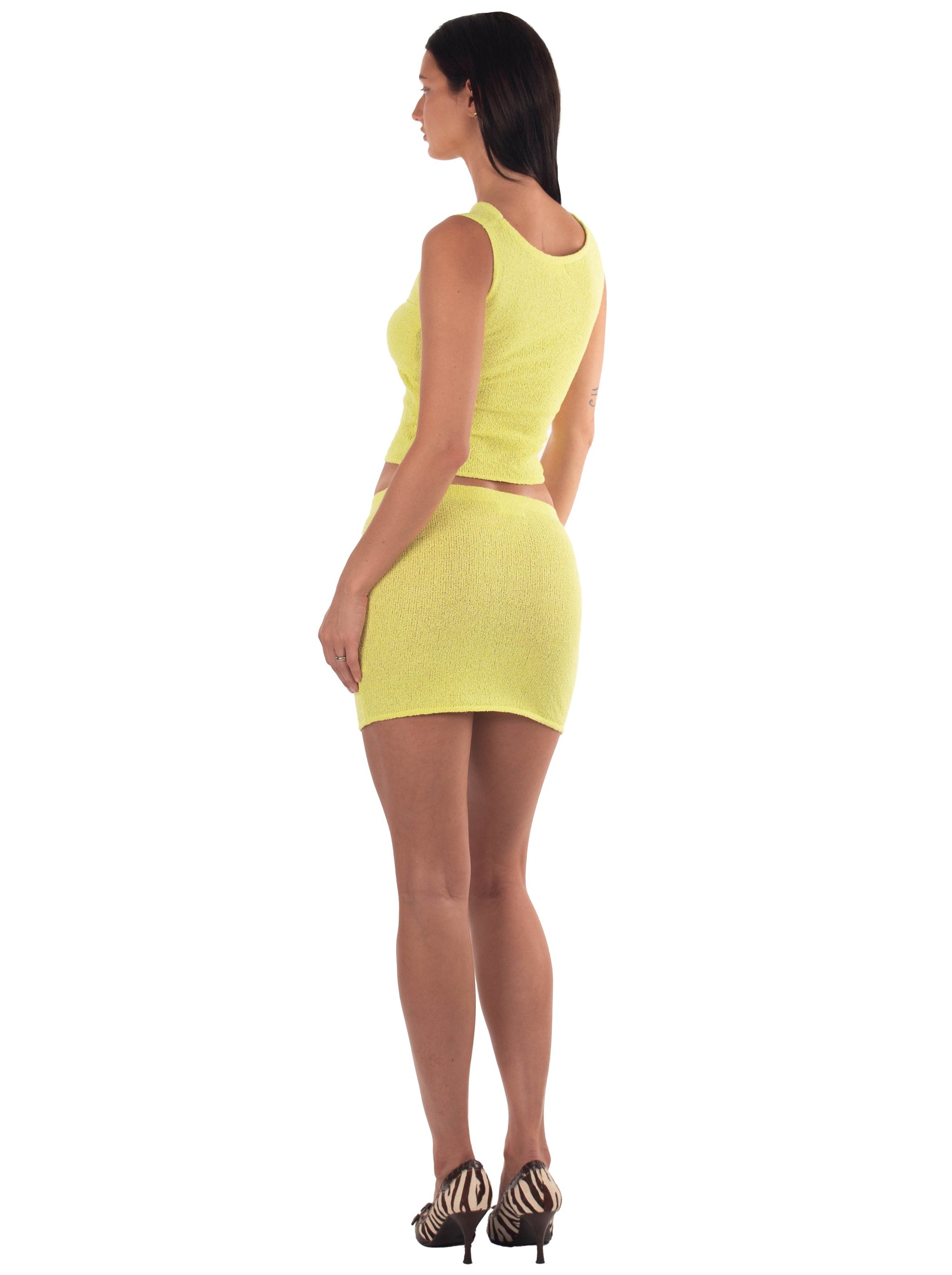 ミニスカート GABRIELA HEARST Women Mini Skirts 2239800 A016 Yellow Gabriela Hearst Flared Skirt | Yellow | FARFETCH