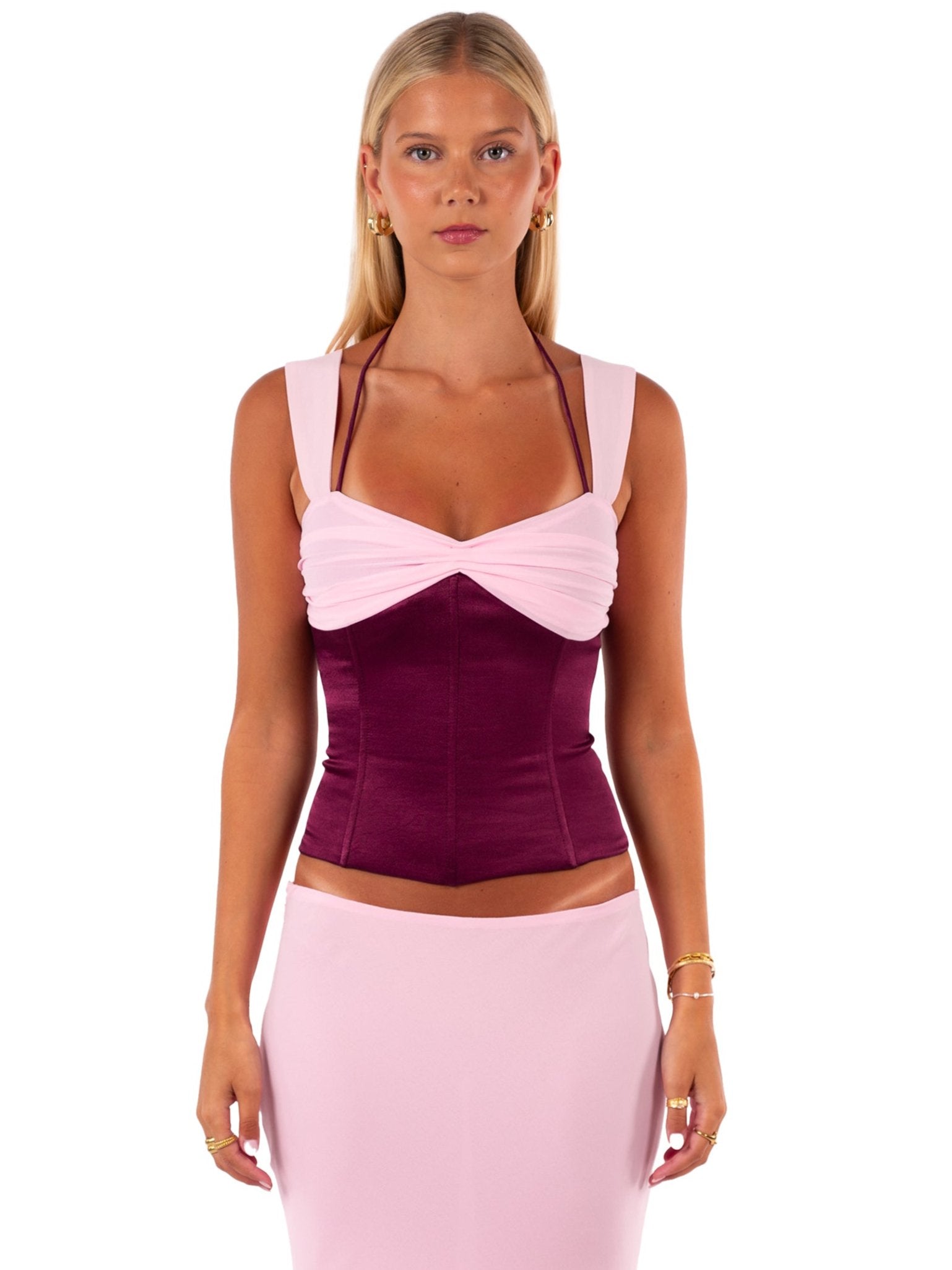 Scarlett Corset | Berry