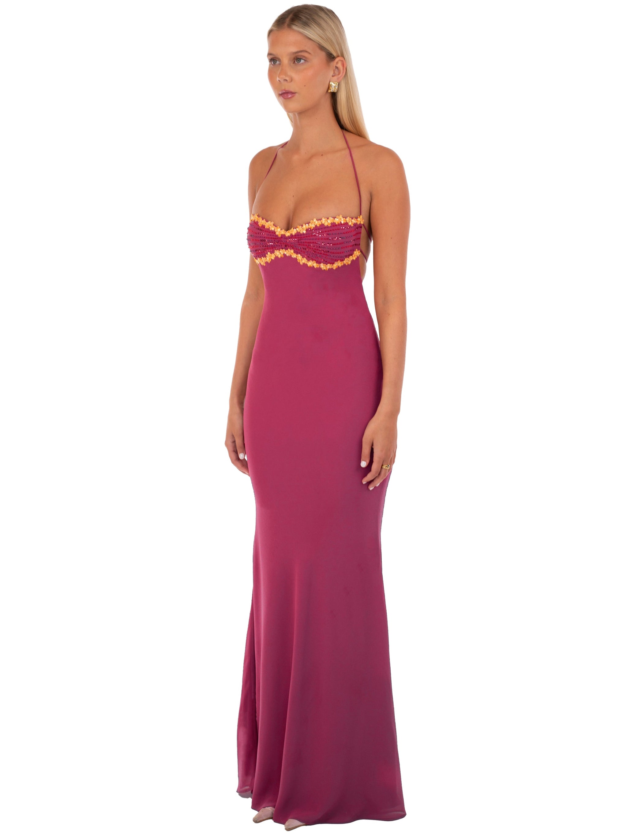 i am delilah red dress Delilah Maxi