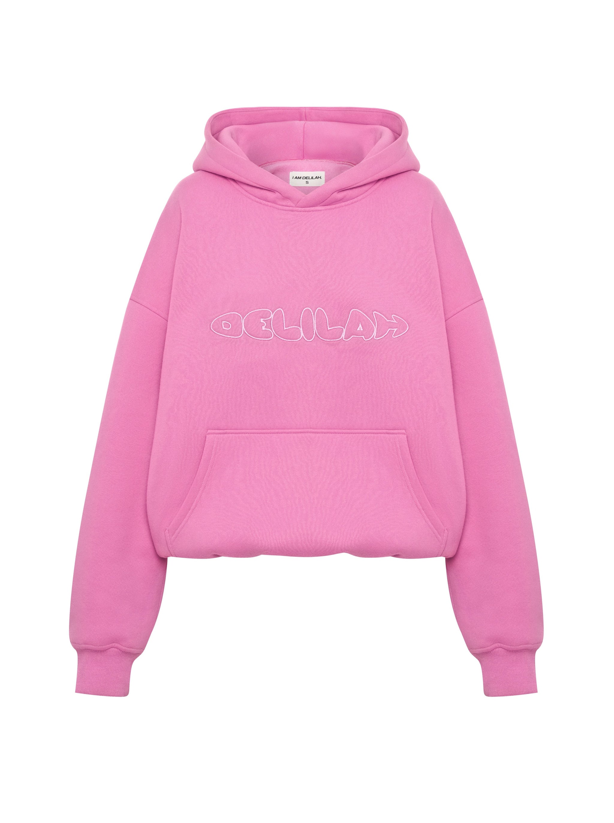 Aurora Pink Logo Pullover Hoodie YLS0697 Pullover - aurora pink